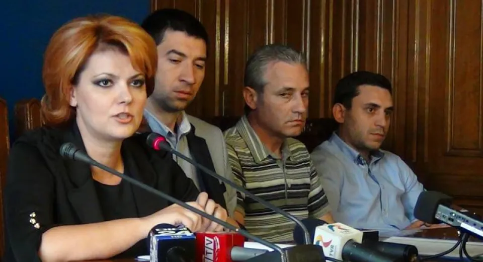 Foto Olguţa Vasilescu şi-a prezentat bilanţul la un an de mandat