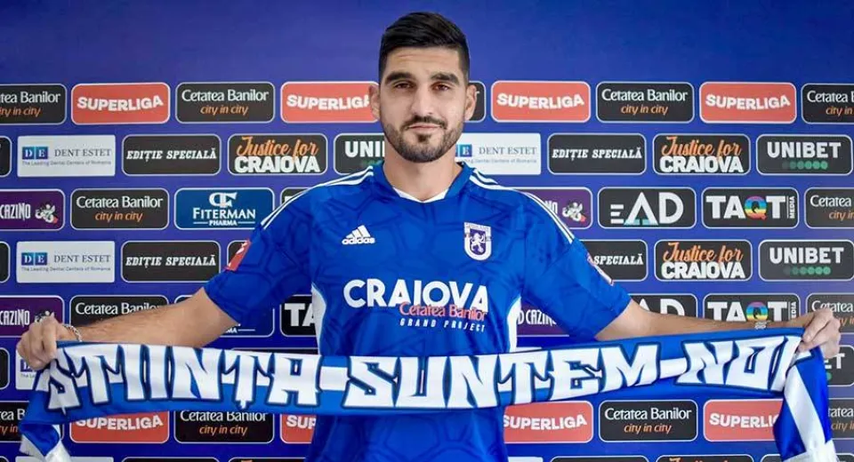 Foto Știința a transferat un nou fundaș central. Danny Henriques a semnat cu FC Universitatea Craiova