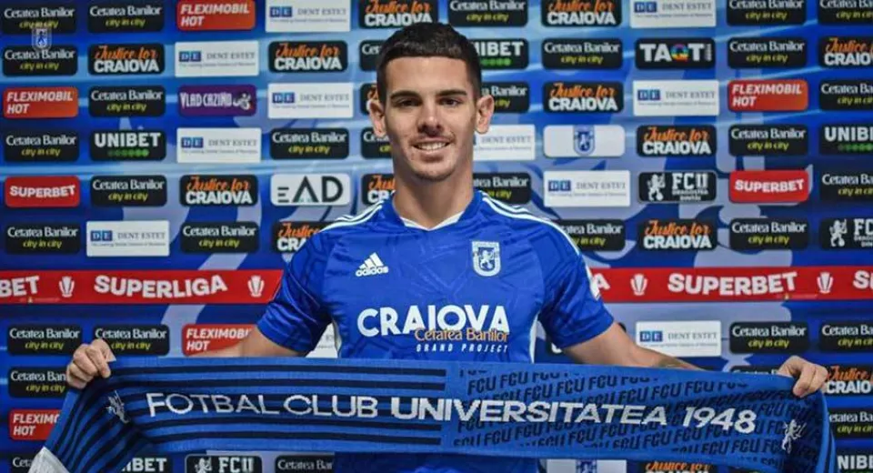 Foto FC Universitatea Craiova a mai perfectat un transfer. Marius Ciobanu a semnat cu Știința! 