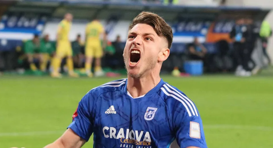 Foto El e Dragoș Albu pe care ni-l dorim. FC Universitatea Craiova-CS Mioveni, 3-0