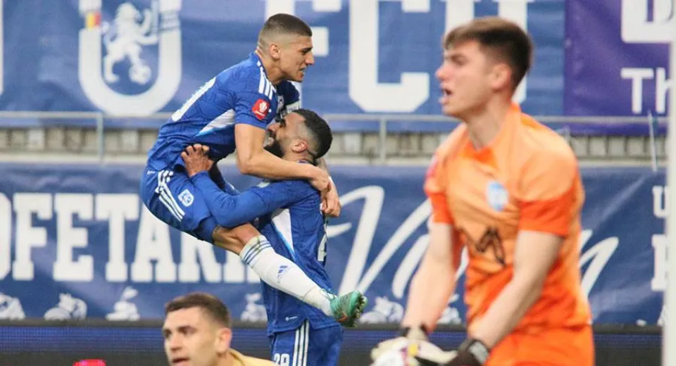Foto OFICIAL. FC Universitatea Craiova s-a calificat la primul baraj pentru Europa. Știința va înfrunta FC Voluntari