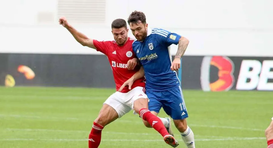 Foto Înfrângere neașteptată în Bănie. FCU-Oțelul, 0-2