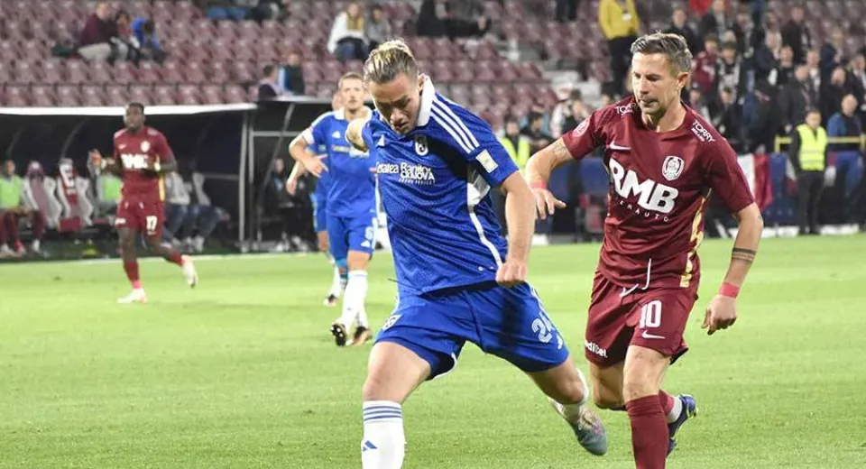 Foto Înfrângere în Gruia. CFR Cluj-FC Universitatea Craiova, 2-0