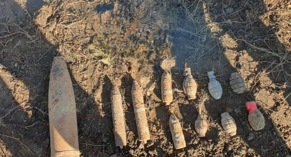 Foto Proiectile distruse de pompierii olteni, în poligonul din Redea 