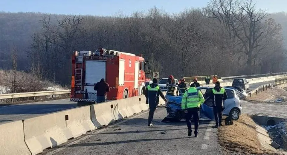Foto Tânăr din Dolj, grav accident rutier la Saru 