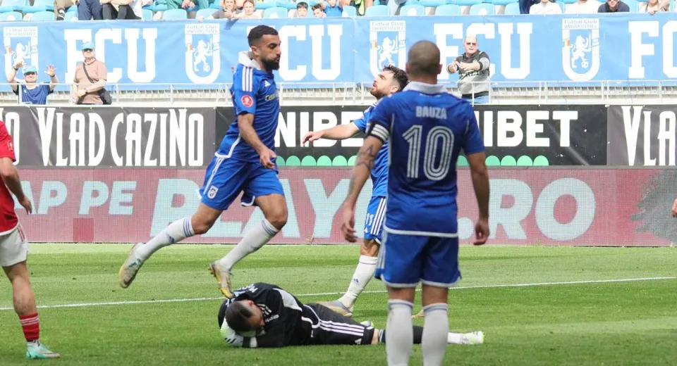 Foto Încă o înfrângere pe teren propriu. Fotbal Club Universitatea-Oțelul Galați, 1-2