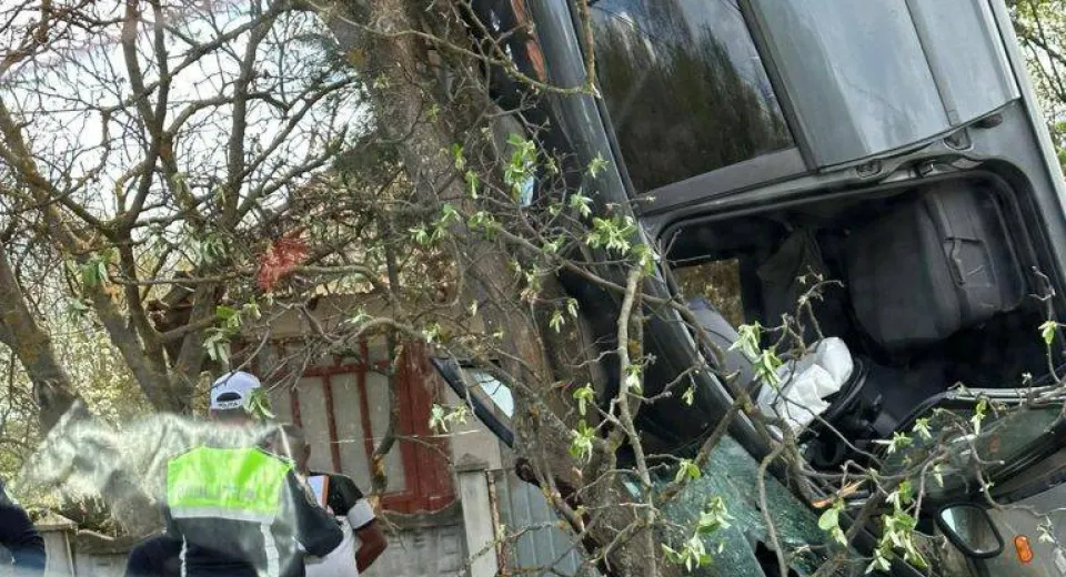 Foto GORJ: Accident cu două victime la Copăcioasa