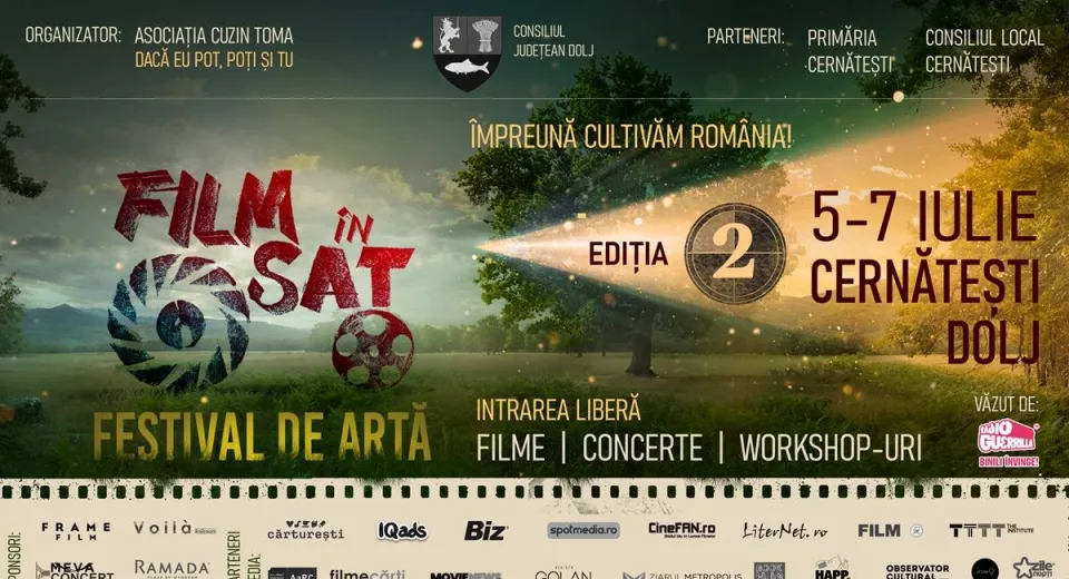 Foto DOLJ: Film în Sat revine la Cernătești 