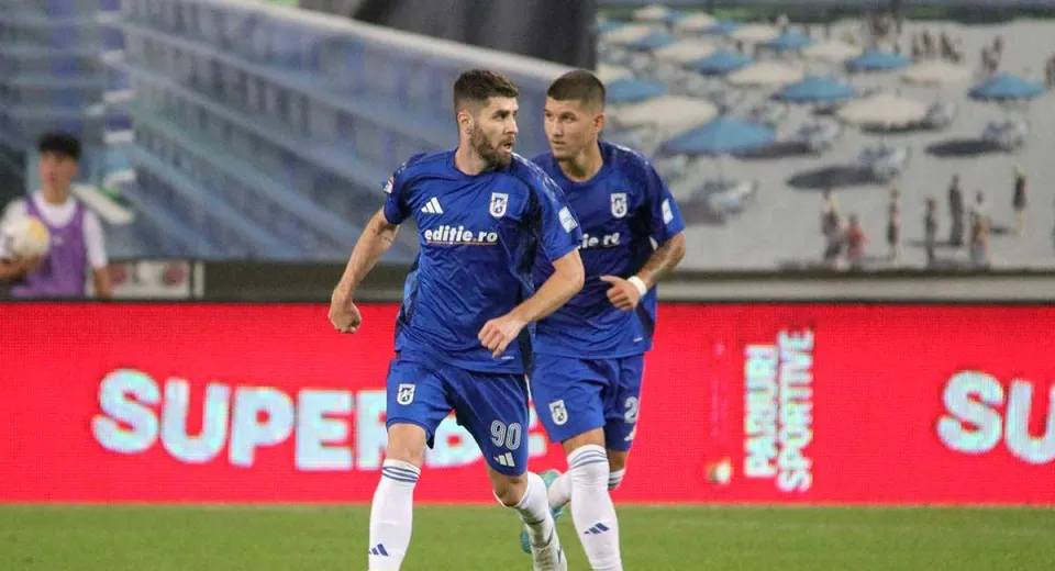 Foto Alb-albaștrii au urcat pe loc de play-off. FCU 1948-Unirea Ungheni, scor 2-0