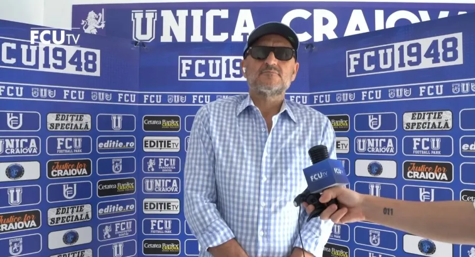 Foto Adrian Mititelu, detalii despre documentele care atestă că FCU 1948 deține tradiția (palmaresul) și sigla Universității Craiova - PARTEA II