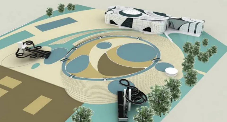 Foto Începe construcţia Water Park