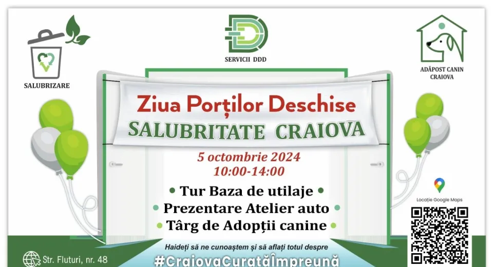 Foto Porți Deschise la Salubritate Craiova 