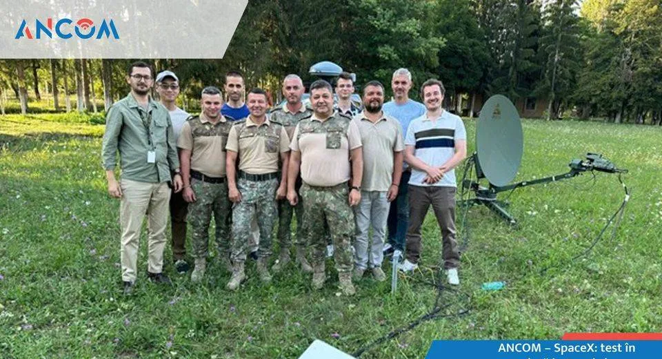 Foto ANCOM și SpaceX testează noi tehnologii pentru comunicațiile prin satelit, pregătind actualizarea reglementărilor