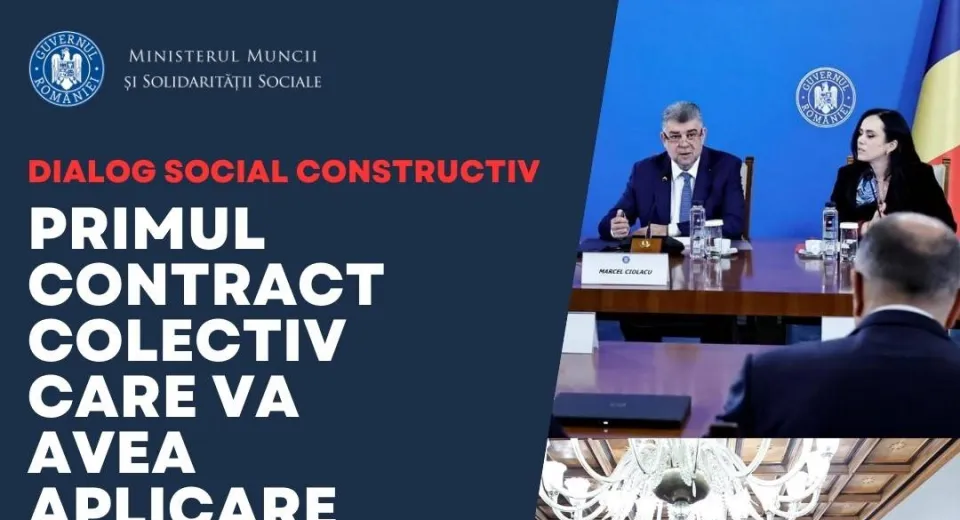 Foto Primul contract colectiv de muncă cu aplicare generală în sectorul bancar din România