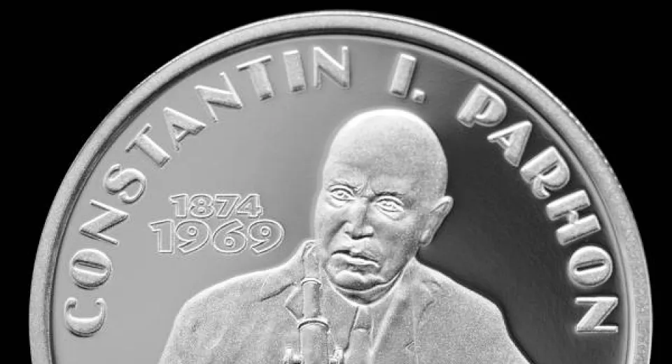 Foto Banca Națională a României lansează o emisiune numismatică celebrând 150 de ani de la nașterea lui Constantin I. Parhon