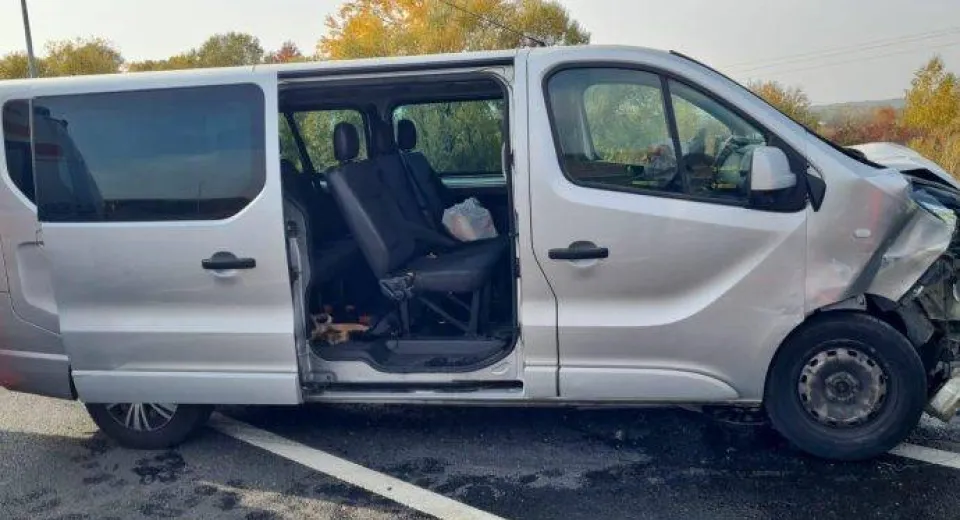 Foto Accident pe Centura municipiului Târgu Jiu 