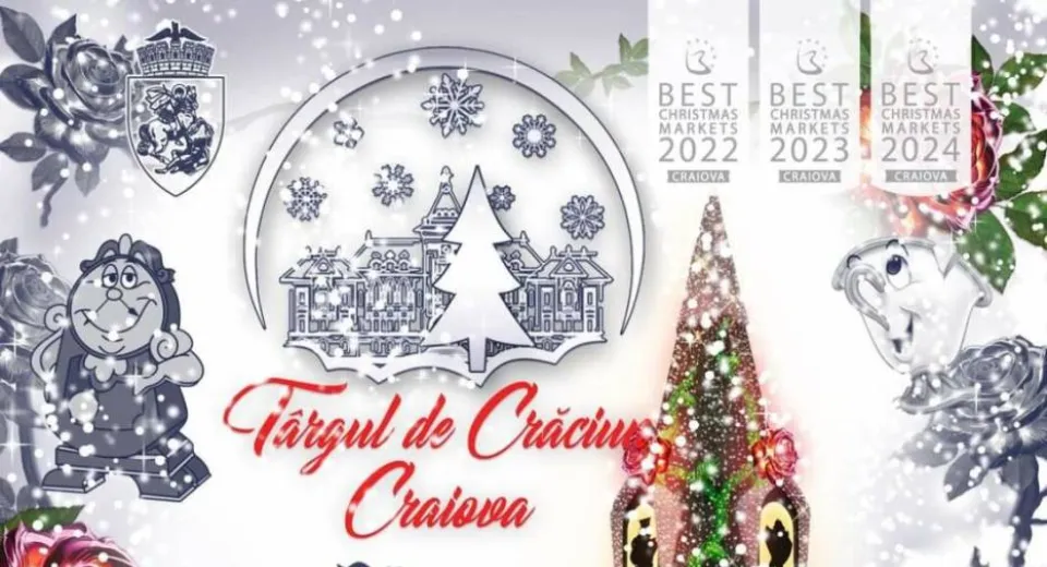 Foto Ce program au pregătit autoritățile la Târgul de Crăciun de la Craiova 