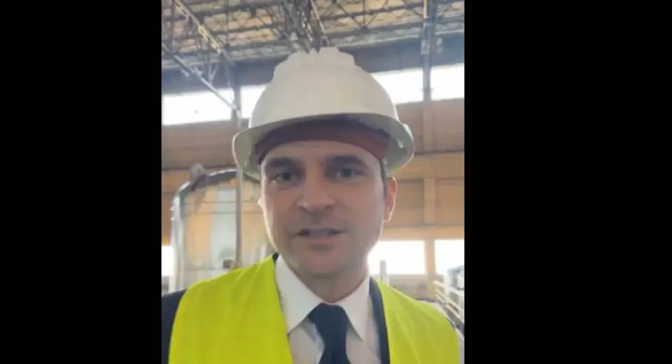 Foto GORJ: Ministrul Energiei, vizită la Termocentrala Rovinari și la Cariera Roșia. Noi promisiuni 