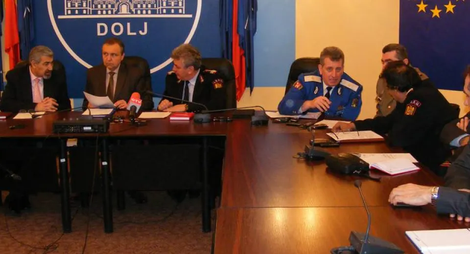 Foto Activitatea Comitetului Naţional pentru Situaţii de Urgenţă, la rang de cinste