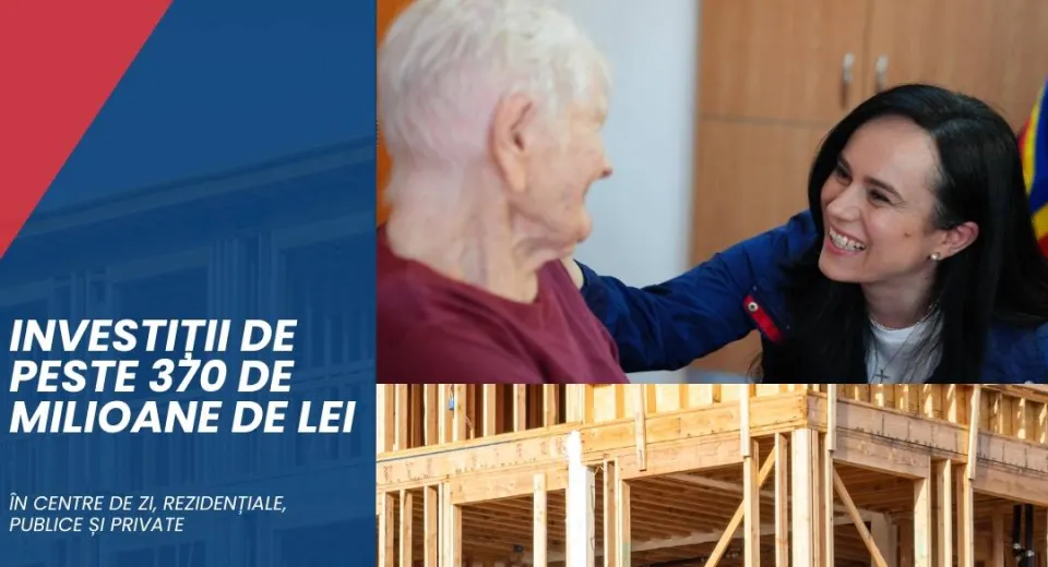 Foto Investiții de peste 370 de milioane de lei pentru îmbunătățirea centrelor sociale din România