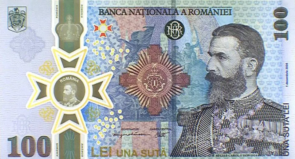 Foto BNR lansează o bancnotă aniversară dedicată regelui Carol I