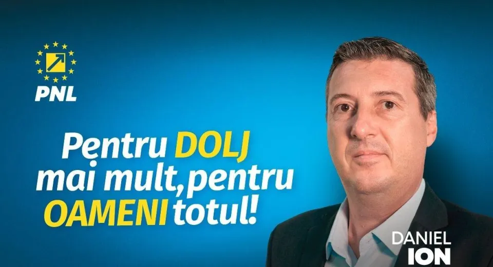 Foto Daniel Alexandru Ion, PNL Dolj: Votul pentru PNL – Votul pentru o Românie modernă și puternică