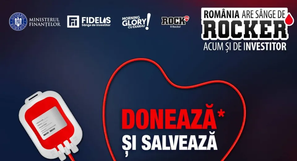 Foto Donează sânge: campania „România are sânge de rocker” revine!