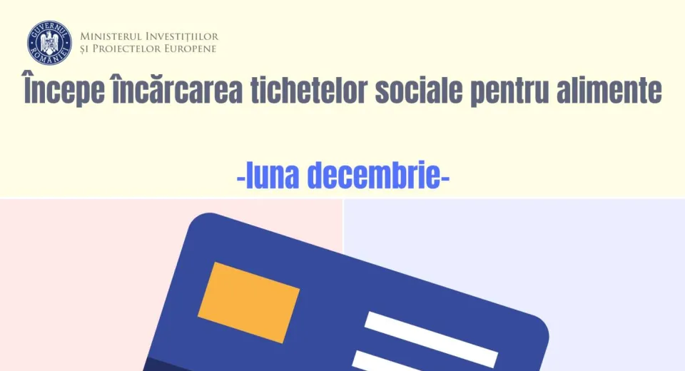 Foto 2,6 milioane de români primesc o nouă tranșă de 250 de lei pentru alimente înainte de sărbători