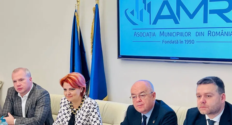 Foto Lia Olguța Vasilescu a fost aleasă în funcția de președinte al Asociației Municipiilor din România