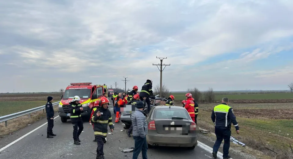 Foto Cum s-a produs accidentul ce a avut loc între Leu și Zănoaga 