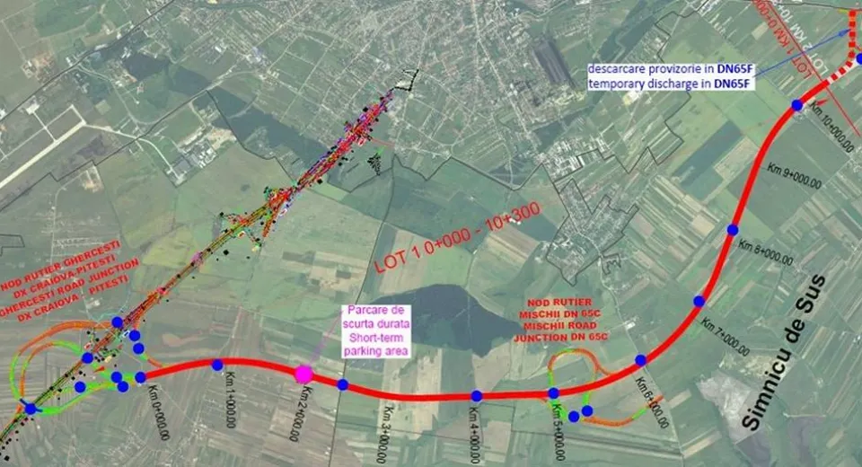 Foto Patru oferte pentru realizarea primului lot al autostrăzii Craiova – Filiași