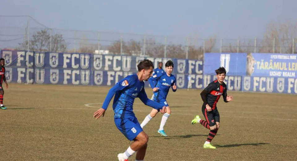 Foto Miguel a debutat pentru Știința. FCU 1948-Minerul Lupeni, scor 3-0