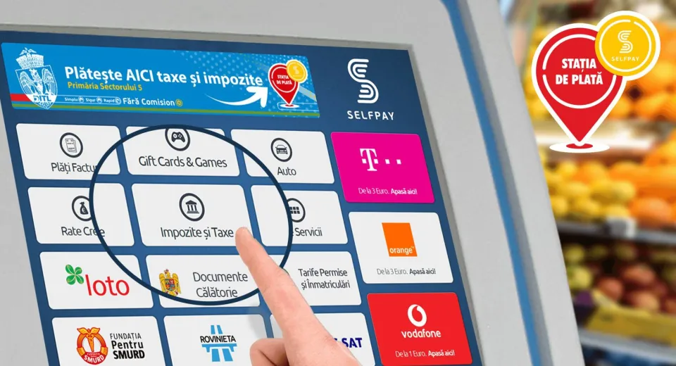 Foto Plăți fără griji: Taxele și impozitele tale la un click distanță cu SelfPay
