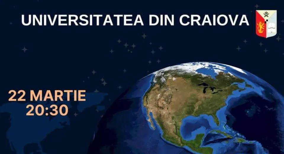 Foto Universitatea din Craiova marchează Ora Pământului