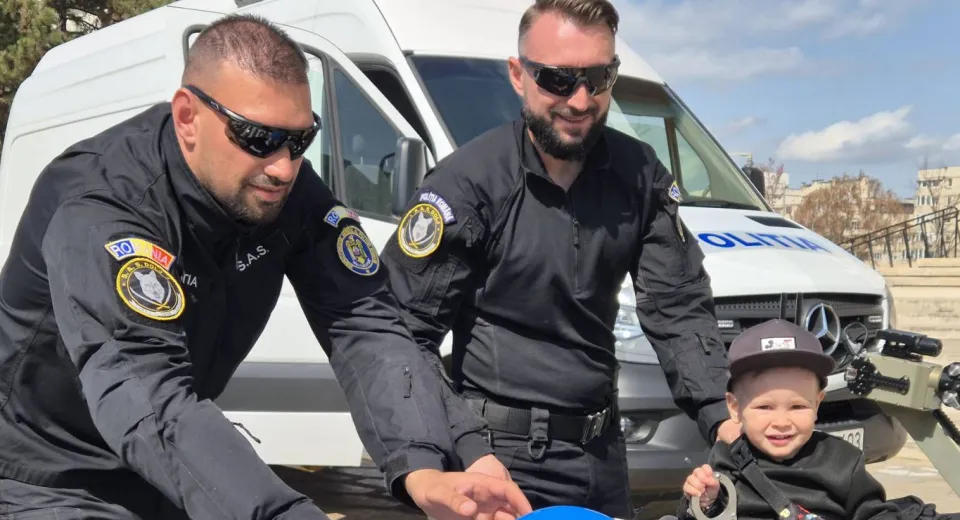 Foto VIDEO/ Ziua Poliției Române la Craiova: O sărbătoare a comunității și a zâmbetelor