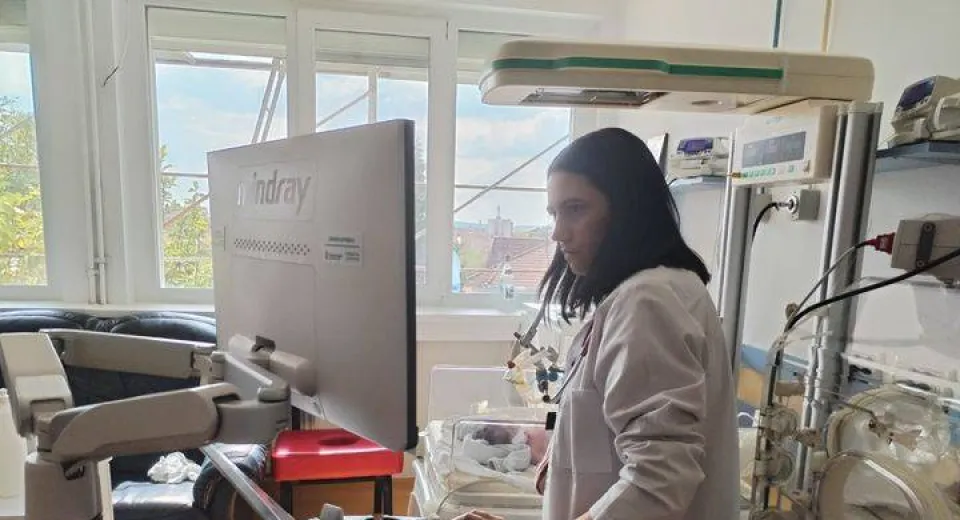 Foto Dr. Corina Vasile, cardiolog pediatru la SJU Târgu Jiu: „Adresabilitatea este foarte mare”