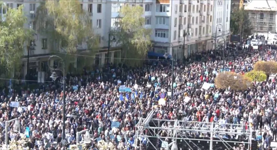 Foto Antonescu la Craiova: Voi colabora în continuare cu premierul Ciolacu