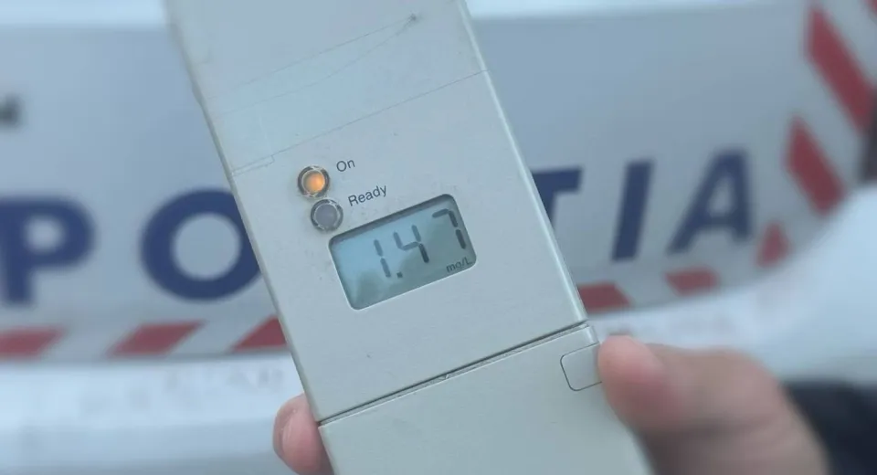Foto Controale rutiere la Craiova: Șofer prins cu alcoolemie de 1,47 mg/l