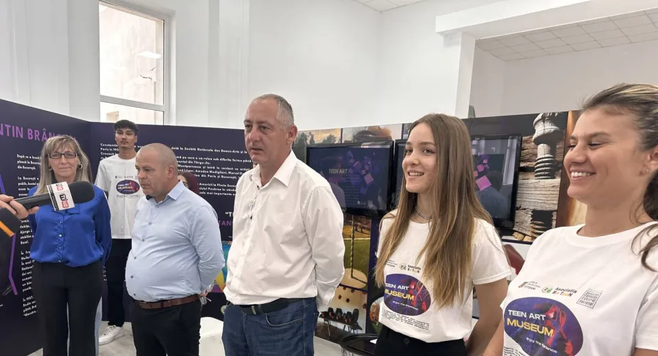 Foto Muzeul de artă digitală Teen Art Museum, inaugurat într-o comună din Gorj 