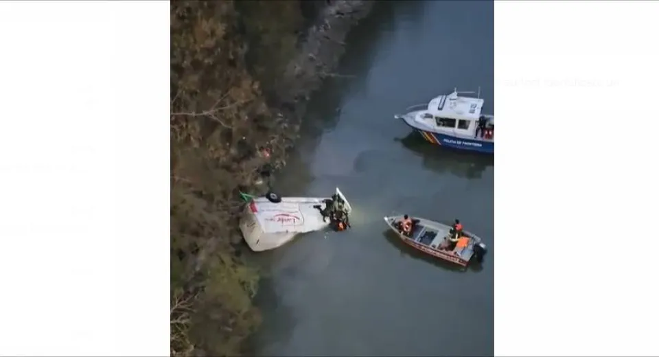 Foto Cum s-a produs accidentul pe DN6, zona Bahna