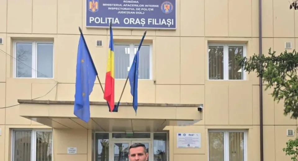 Foto În mijlocul flăcărilor, a ales să fie OM 
