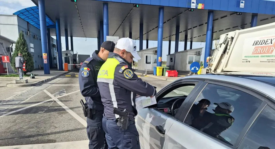 Foto Poliția și Poliția de Frontieră, acțiune comună pentru un trafic mai sigur de sărbători