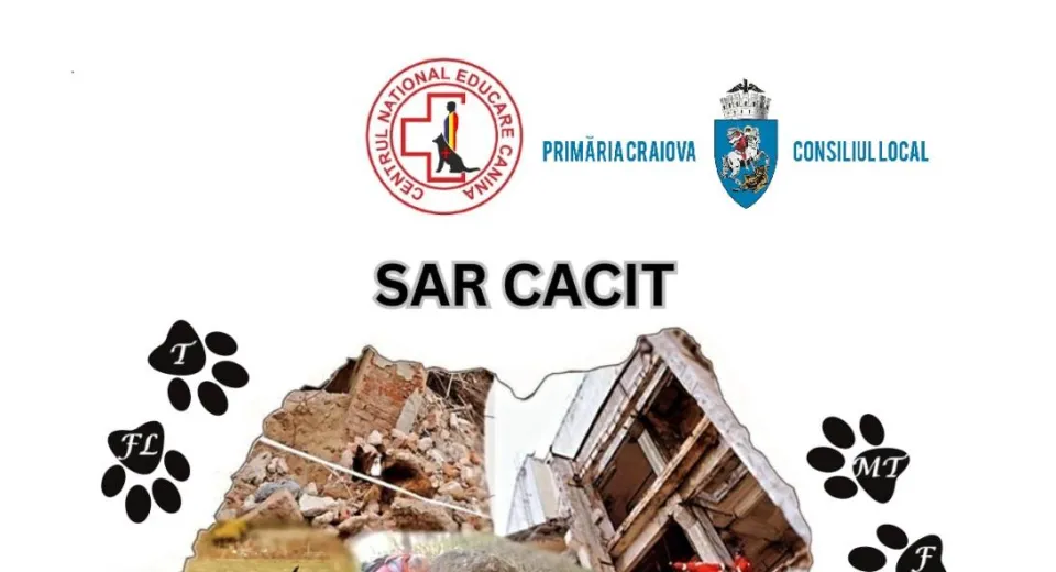 Foto Craiova găzduiește Competiția canină de salvare a Europei