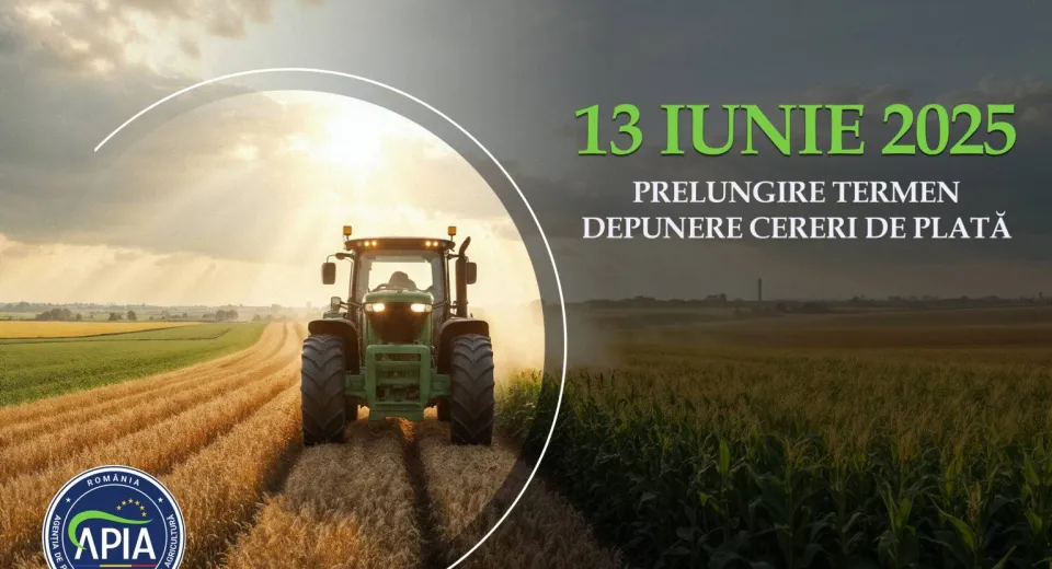 Foto APIA prelungește termenul pentru depunerea Cererilor de plată până la 13 iunie