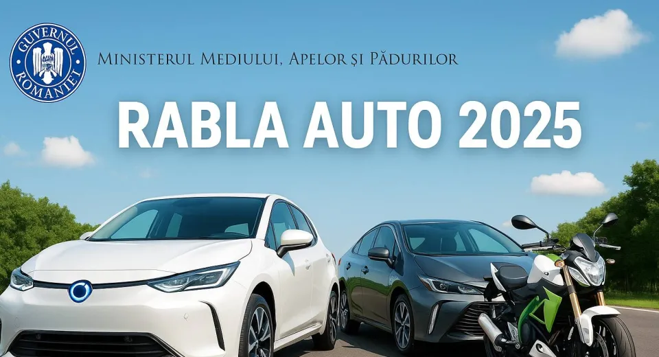 Foto Rabla Auto 2025: Buget de peste 640 milioane lei pentru înlocuirea mașinilor vechi

