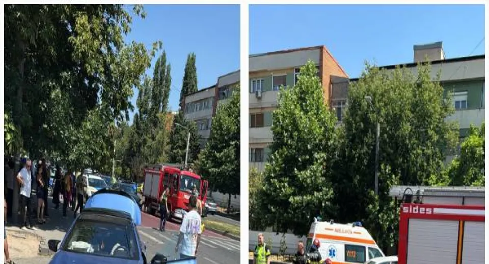 Foto Accident cu o victimă la Craiova