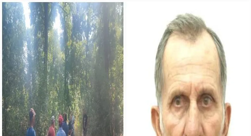 Foto DOLJ: Bărbat de 83 de ani, găsit decedat în pădure. Era dat dispărut 