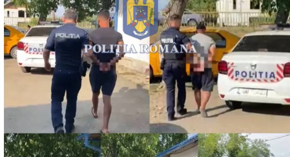 Foto Conflict violent în Teasc: O persoană rănită, cinci bărbați reținuți
