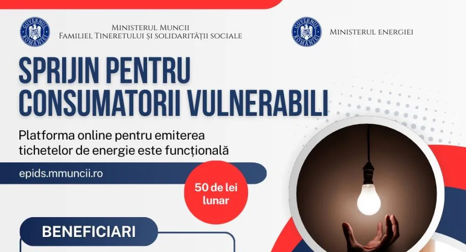 Foto Tichetele de energie: cine le primește și cum pot fi obținute