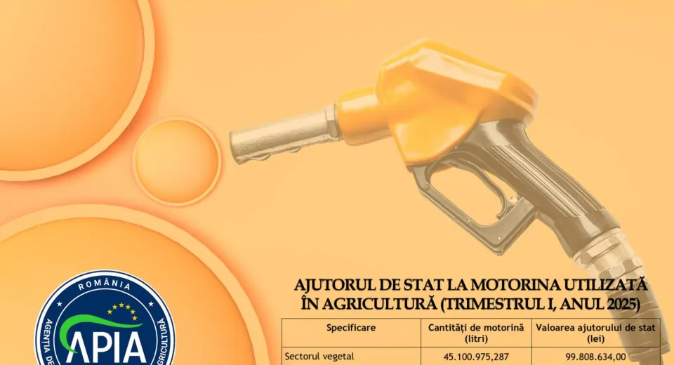 Foto APIA plătește peste 116 milioane de lei pentru motorina fermierilor